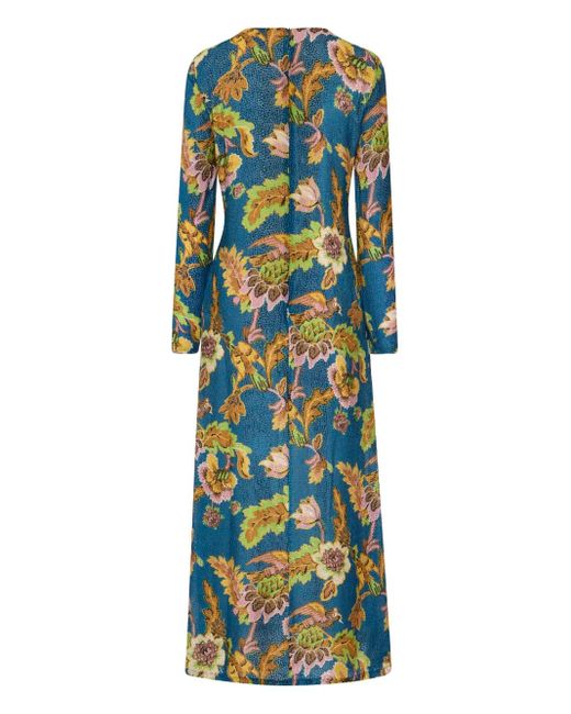 LaDoubleJ Blue Swing Maxi Dress