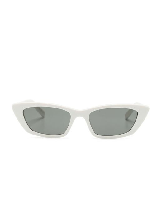 Saint Laurent Gray Cat-eye Sunglasses