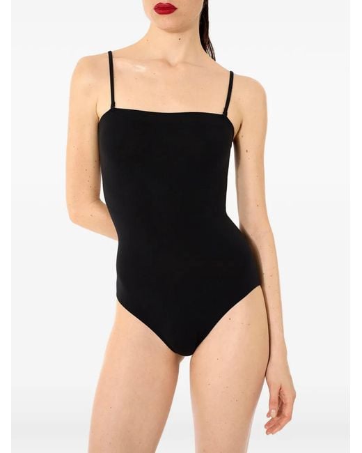 Wolford Black Skin Contour Bodysuit