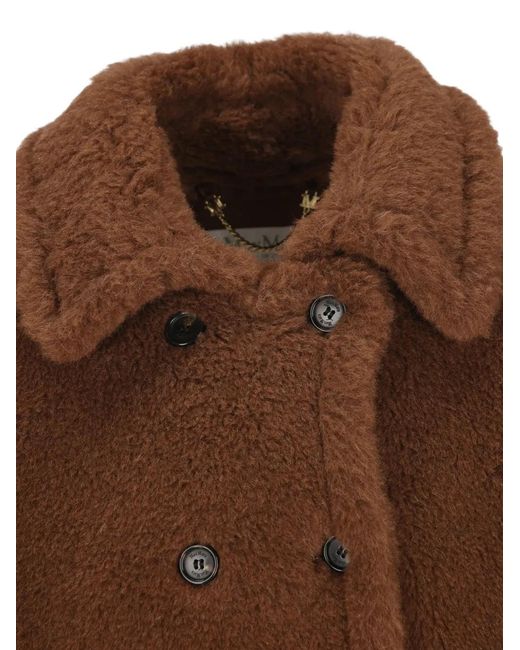 Max Mara Brown Buttoned Pocket Jacket