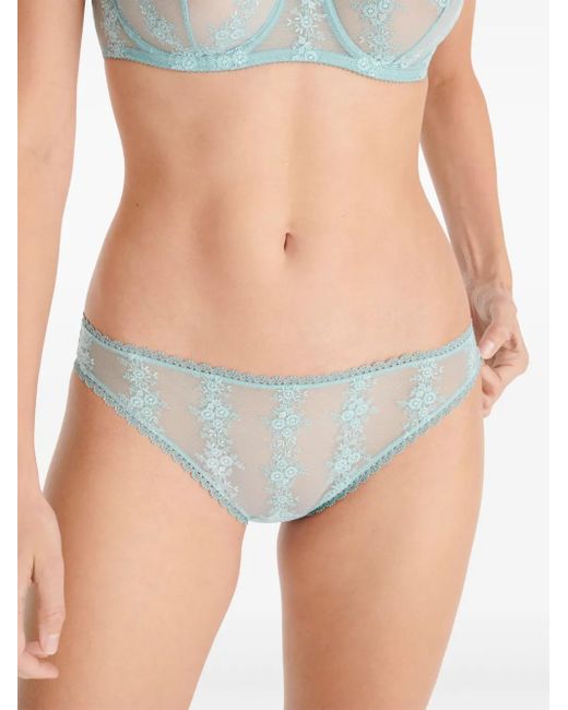 Eres Blue Cristaux Briefs