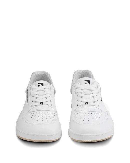 Barebarics White Wave Barefoot Perforated-Detail Sneakers