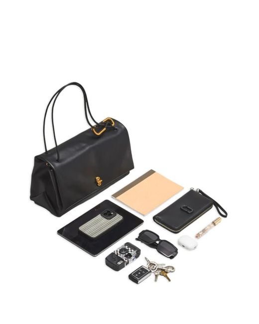Marc Jacobs Black Hair Calf Leather Bag