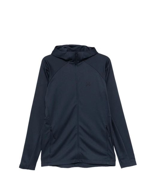 Haglöfs Blue Zip-Up Hoodie for men