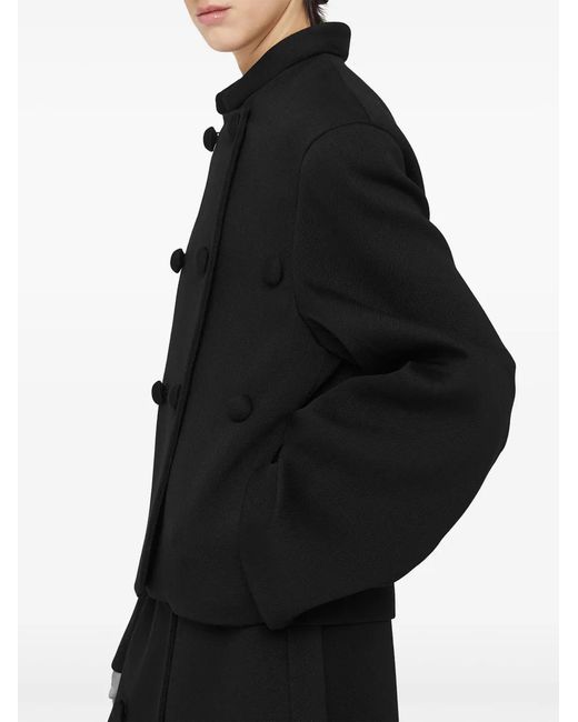 Jil Sander Black Oversize Wool Blazer