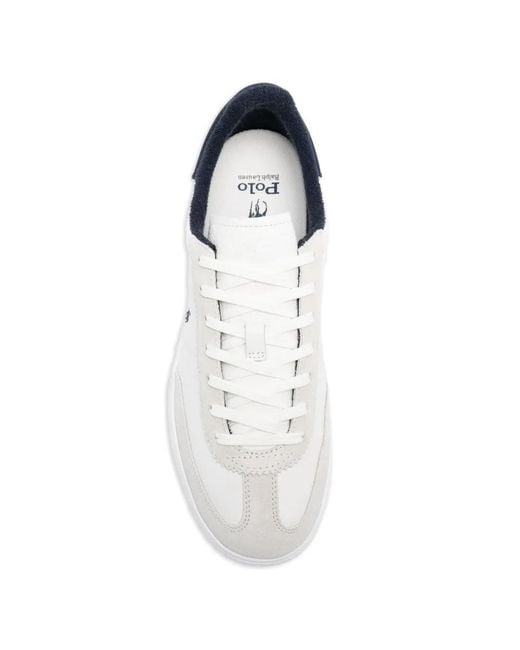 Polo Ralph Lauren White Bedford Sneakers for men