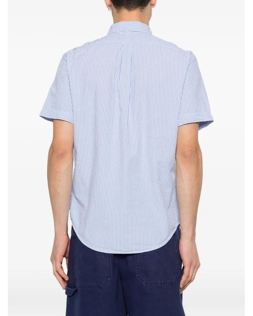 Polo Ralph Lauren Blue Woven Sport Shirt For for men