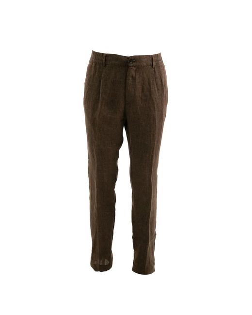Cruna Gray Tapered Trousers for men
