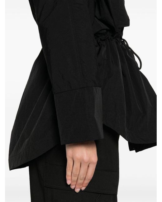 Peuterey Black Fitted Hooded Jacket