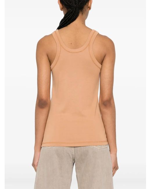 Lemaire Natural Ribbed Top