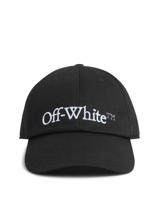 Off-White c/o Virgil Abloh Black Drill Bookish Baseball Cap Accessories for men
