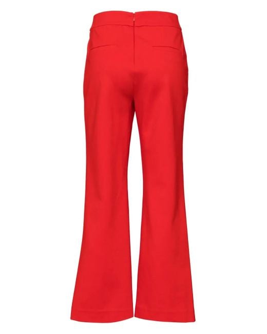 Staud Red Knack Trousers