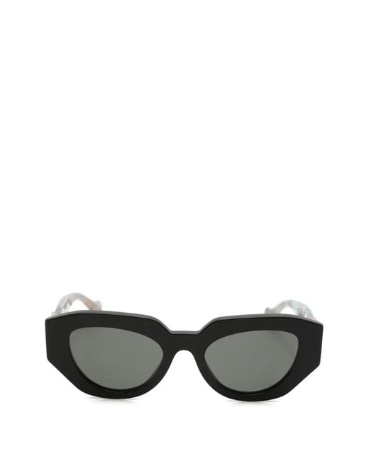 Gucci Black Lunettes De Soleil À Monture Géométrique