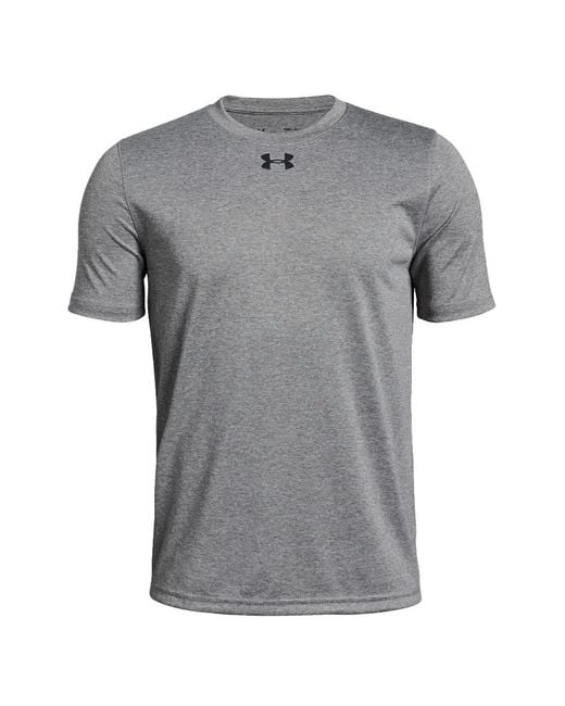 Under Armour Gray Logo-Detail T-Shirt for men