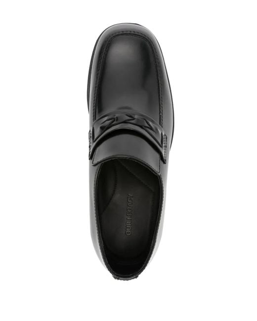 Our Legacy Black Nakando Loafers for men