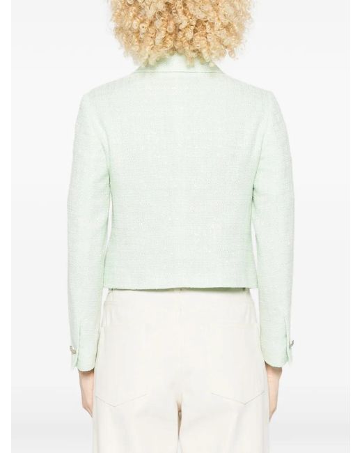 Tagliatore White Veste Boutonnée Idelle