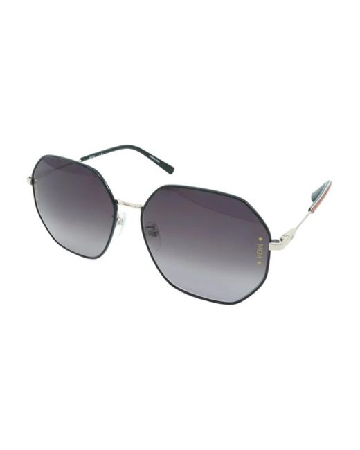 MCM Black Hexagonal-Frame Sunglasses for men
