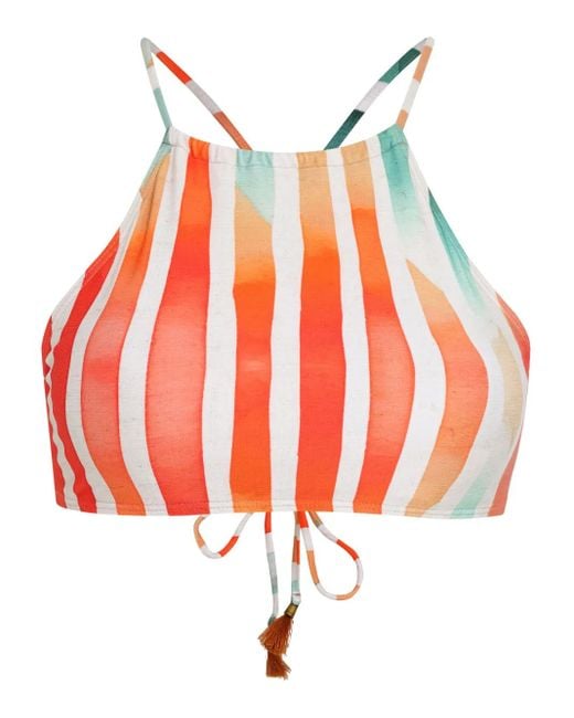 Lygia & Nanny Red Ilana Bikini Top