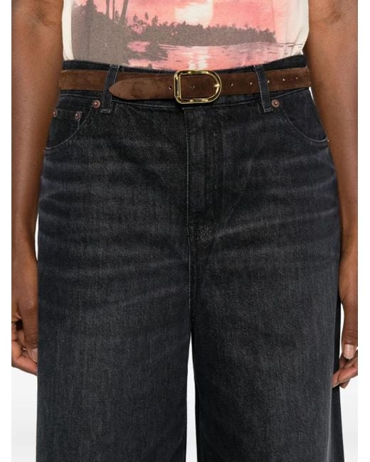 Chloé Jeans Met Wijde Pijpen in het Blue