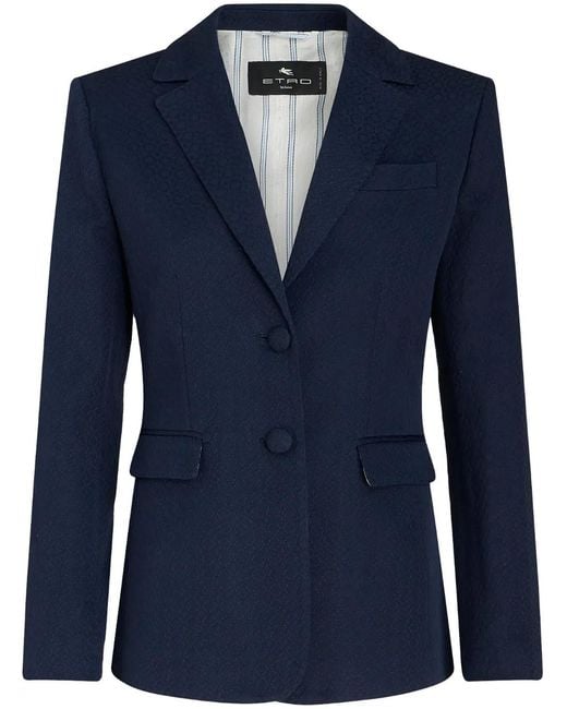 Blazer Con Botones Etro de color Blue