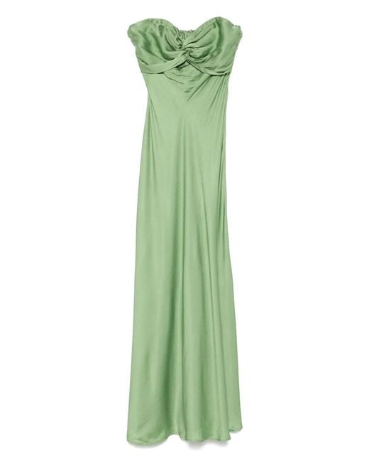 Essentiel Antwerp Green Hierro Maxi Dress