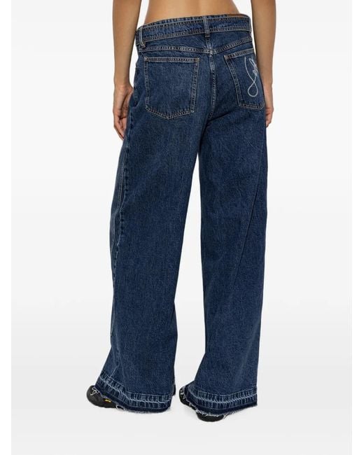 Baum und Pferdgarten Blue Niema Wide-Leg Jeans