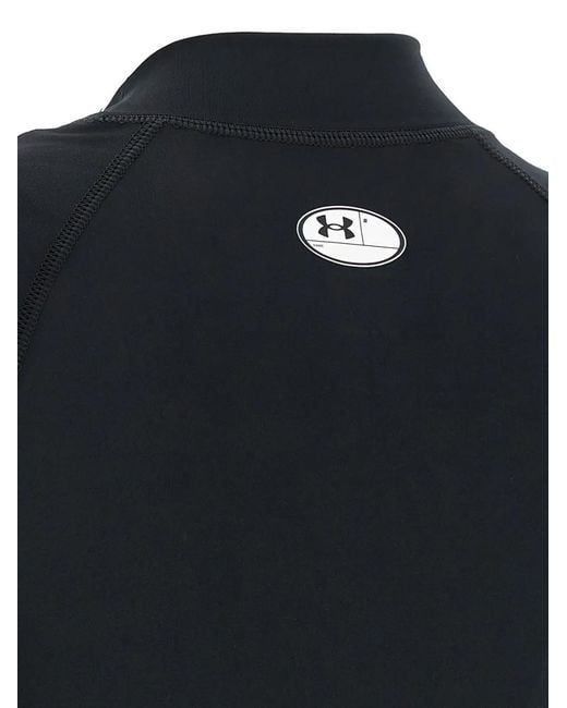 Balenciaga Black X Under Armour T-Shirt Mit Logo-Print