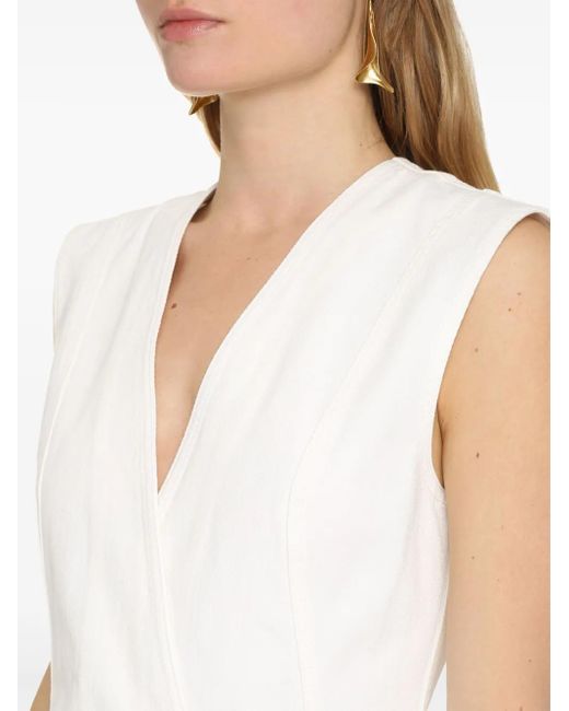 Givenchy White Denim Short Dress