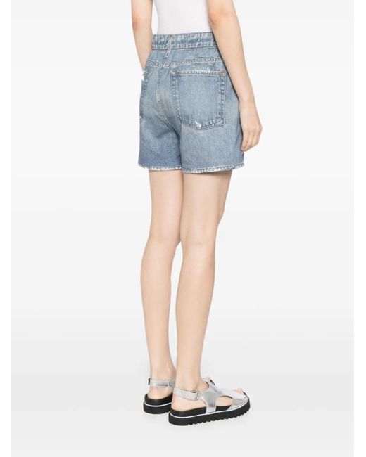Rag & Bone Blue Miramar Denim Shorts