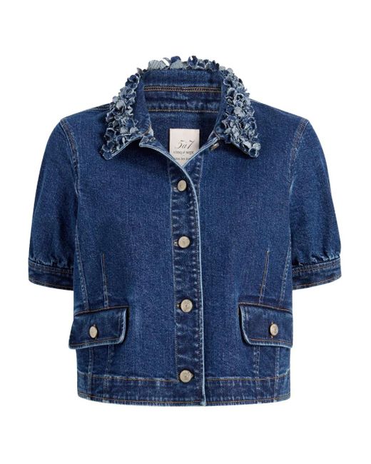 Cinq À Sept Ethel デニムジャケット Blue