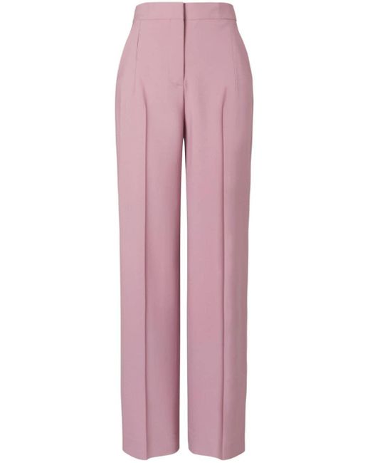 Pantalon de tailleur en laine stretch Tory Burch en coloris Pink