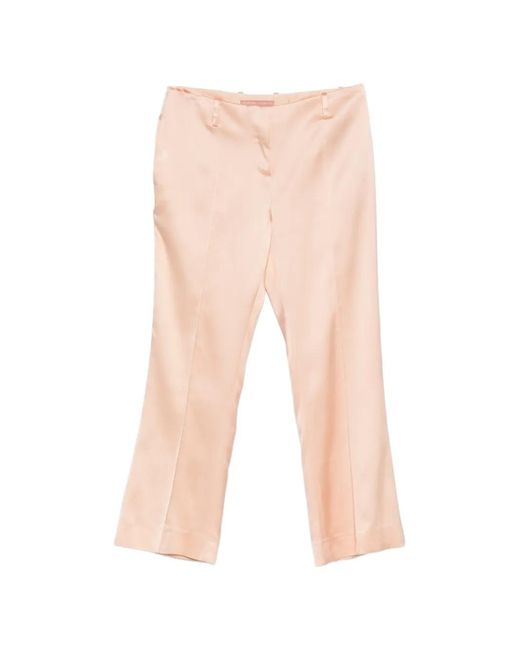 Ermanno Scervino White Viscose Elastane Pants