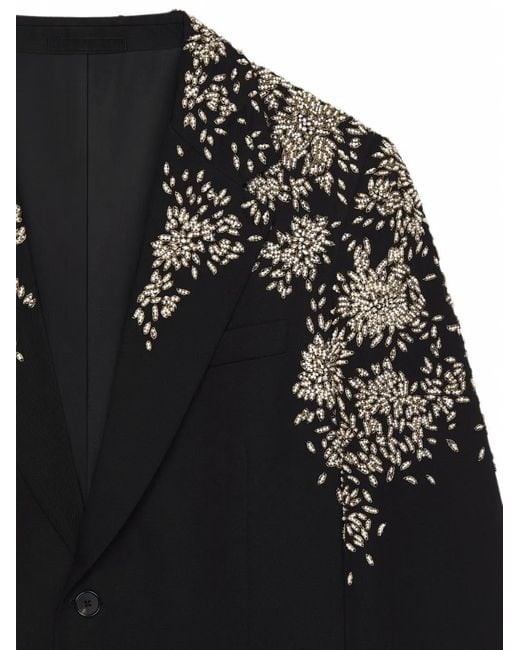 Givenchy Black Single-Breasted Regular Jacket for men