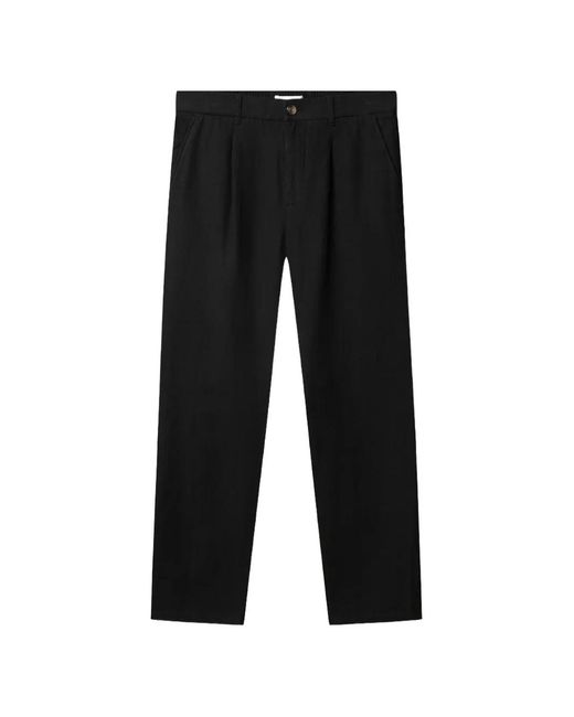 Gabba Black Pantalon Napoli 19 À Plis for men
