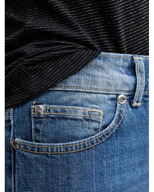 Silvian Heach Blue Flared Jeans