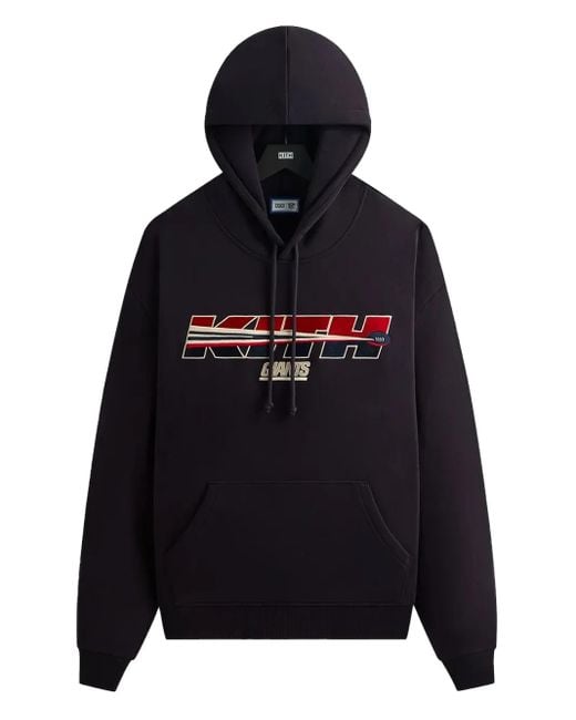 Kith Blue Nfl New York Giants Nelson Cotton Hoodie for men