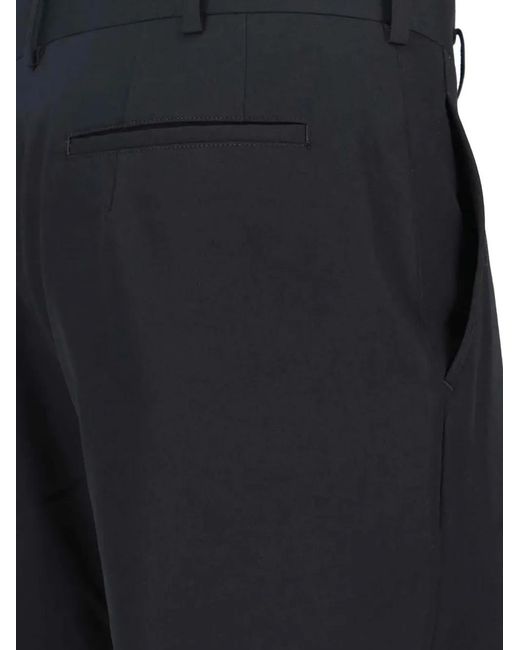 Comme des Garçons Blue Straight-Leg Trousers With Classic Tailored Fit for men