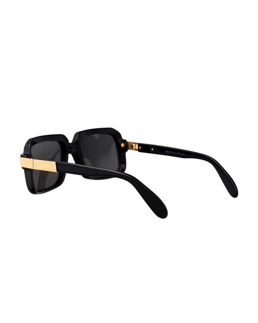 Cazal Black Square-Frame Sunglasses