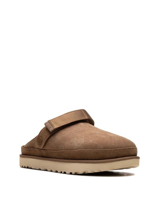 Ugg Brown Goldenstar "Chestnut" Clogs