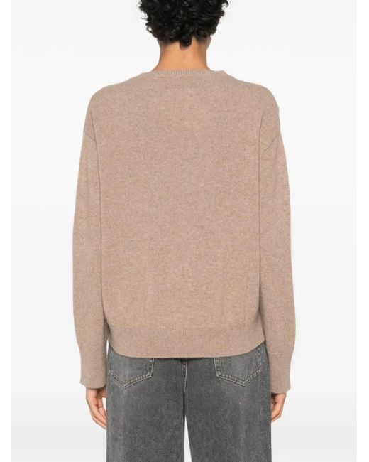 Max Mara Natural V-Neck Sweater