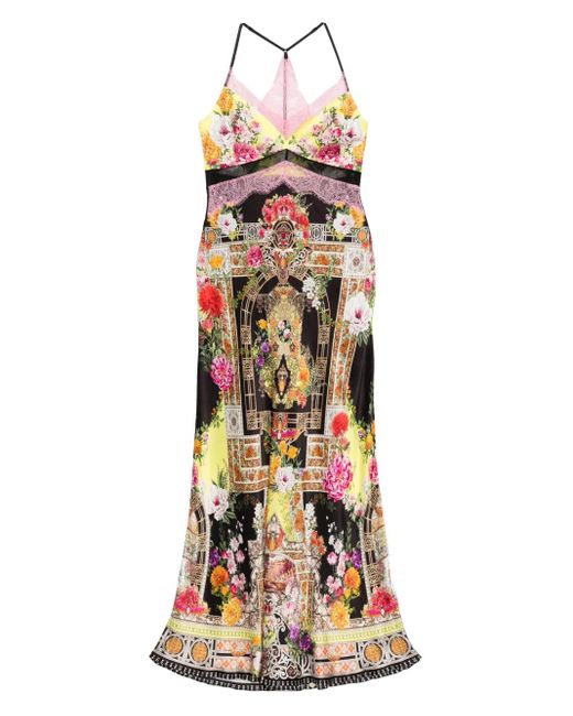 Vestido largo The Adorned In Alexandria Camilla de color White