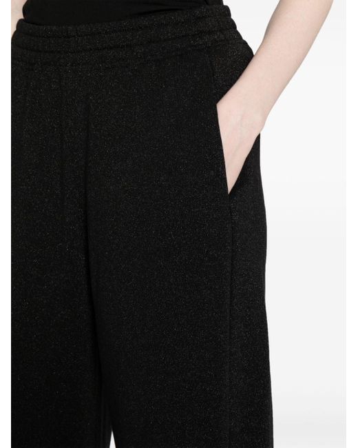 Pantalon de jogging en coton à détail logo JNBY en coloris Black