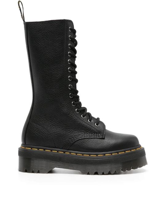 Dr. Martens 1b99 Quad レザーブーツ Black