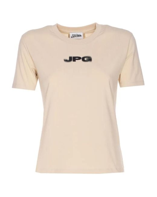 Jean Paul Gaultier ロゴ Tシャツ Natural