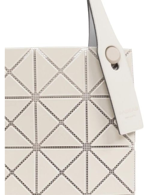 Issey Miyake White Prism Plus Tote Bag