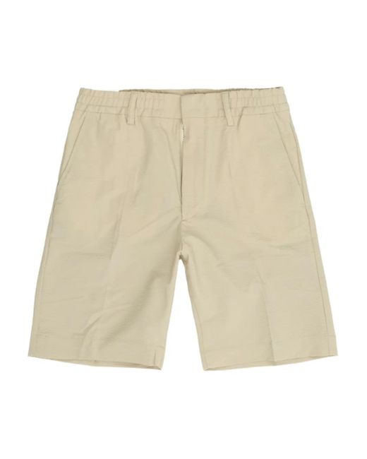 NN07 Natural Billie Elastic-Waistband Shorts for men