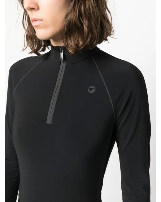 Coperni スタンドカラー ロングスリーブトップ Black