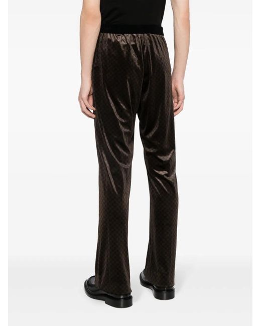 Pantalones rectos Moloy Balmain de hombre de color Black