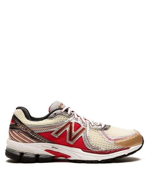 New Balance Pink X Aimé Leon Dore 860V2 Sneakers
