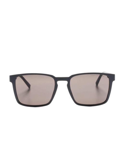 Tommy Hilfiger Gray Square-frame Sunglasses for men